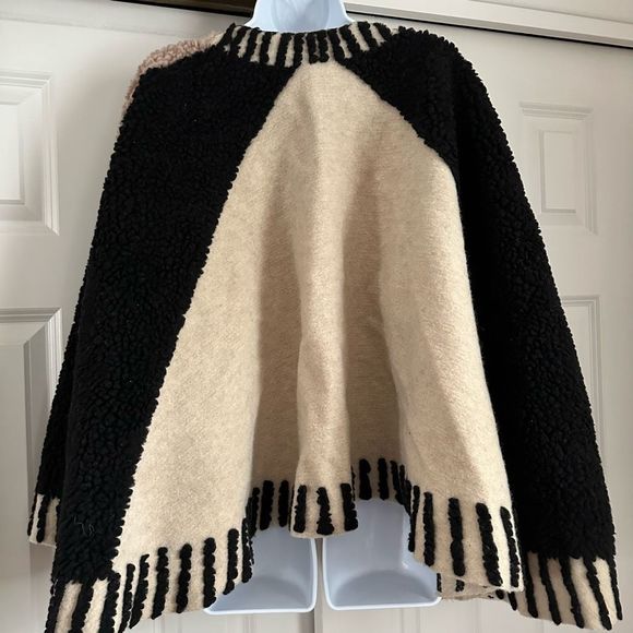 Maeve by Anthropologie Dusk & Dawn Capelet black - Picture 8 of 9